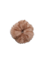 Valesca Faux Fur Scrunchie - Natural
