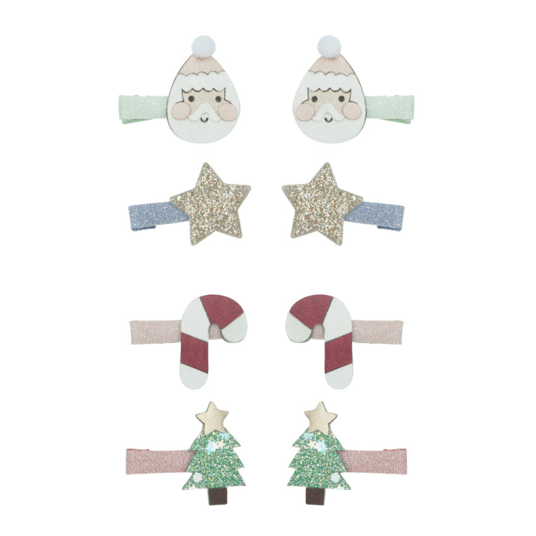 Santa Mini Clips