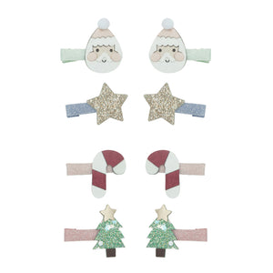 Santa Mini Clips