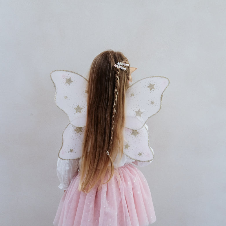 Starry Night Pink Wings