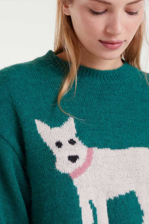 Jacquard Jumper - Dog