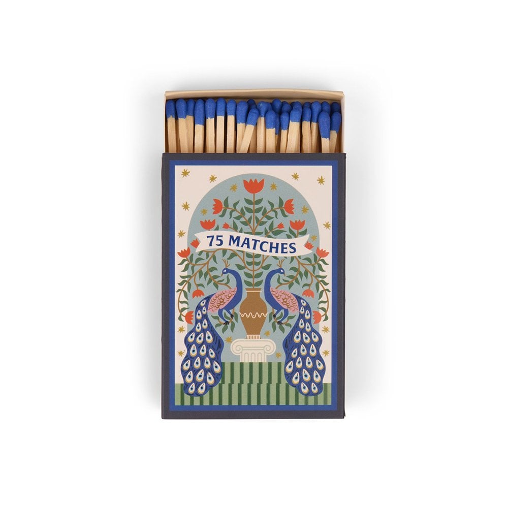 Paddywax A Dopo Boxed Matches "Peacock" - 75 matches