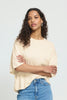 Palmer Round Neck Loose T Shirt - Birch Melange