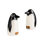 Hand-Made Ceramic Penguin Salt and Pepper Shakers