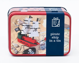 
                
                    Load image into Gallery viewer, Pirate Ship Kit - Gift in a Tin
                
            