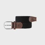 Elastic Woven Belt - Black Size 2