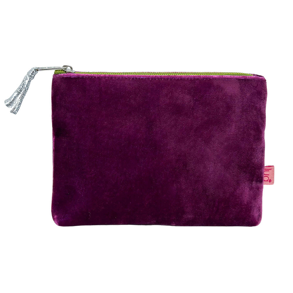 Silk Velvet Pouch