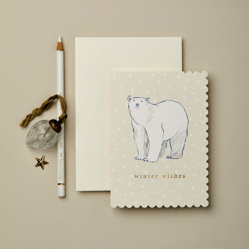 Polar Bear Christmas Card