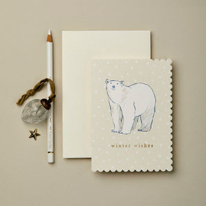 Polar Bear Christmas Card
