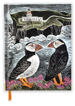 Angela Harding Fair Isle Puffins Foiled Sketch Book