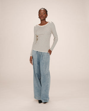 Samedi Jumper - Ecru Stripe