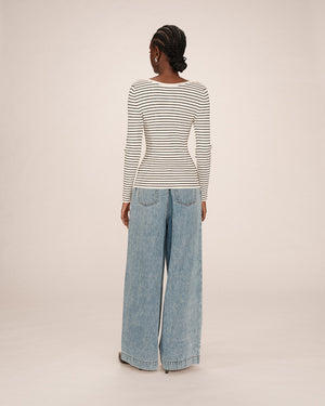 Samedi Jumper - Ecru Stripe