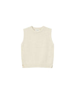 Say Sleeveless Sweater - Ecru