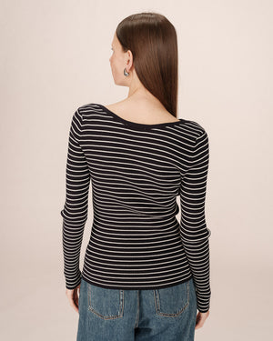 Samedi Jumper - Marine Stripe
