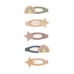 Rainbow and Star Mini Clic Clacs