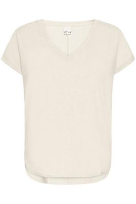 Rebel T Shirt - Almond Milk V Neck
