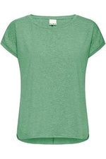 Rebel Round Neck T Shirt - Pine Green