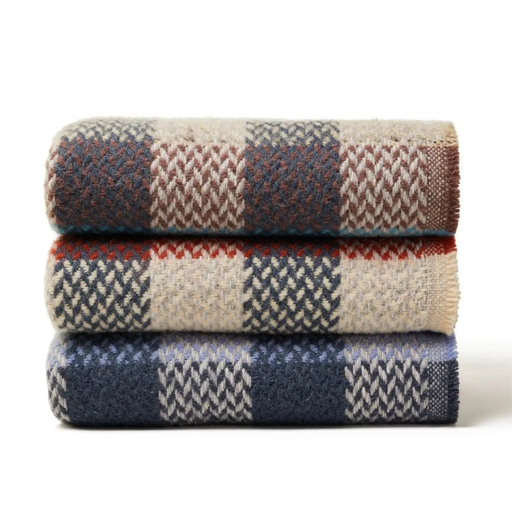 Recycled Wool Blanket - Assorted Colours