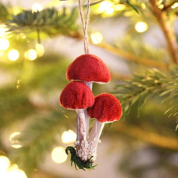 Red Mushroom Hanging Decoration