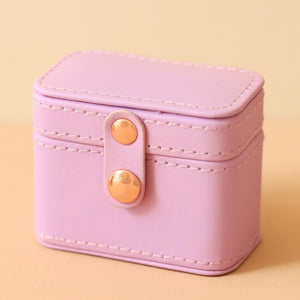 Purple/Pink Mini Travel Ring Box
