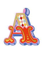 Roll Up! Roll Up! Letter Card - A