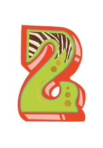 Roll Up! Roll Up! Number Card - Age 2