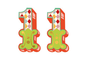 Roll Up! Roll Up! Number Card - Age 11