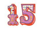 Roll Up! Roll Up! Number Card - Age 15