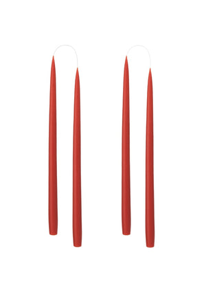 Hand Dipped and Dyed Candle 35cm (Pair)