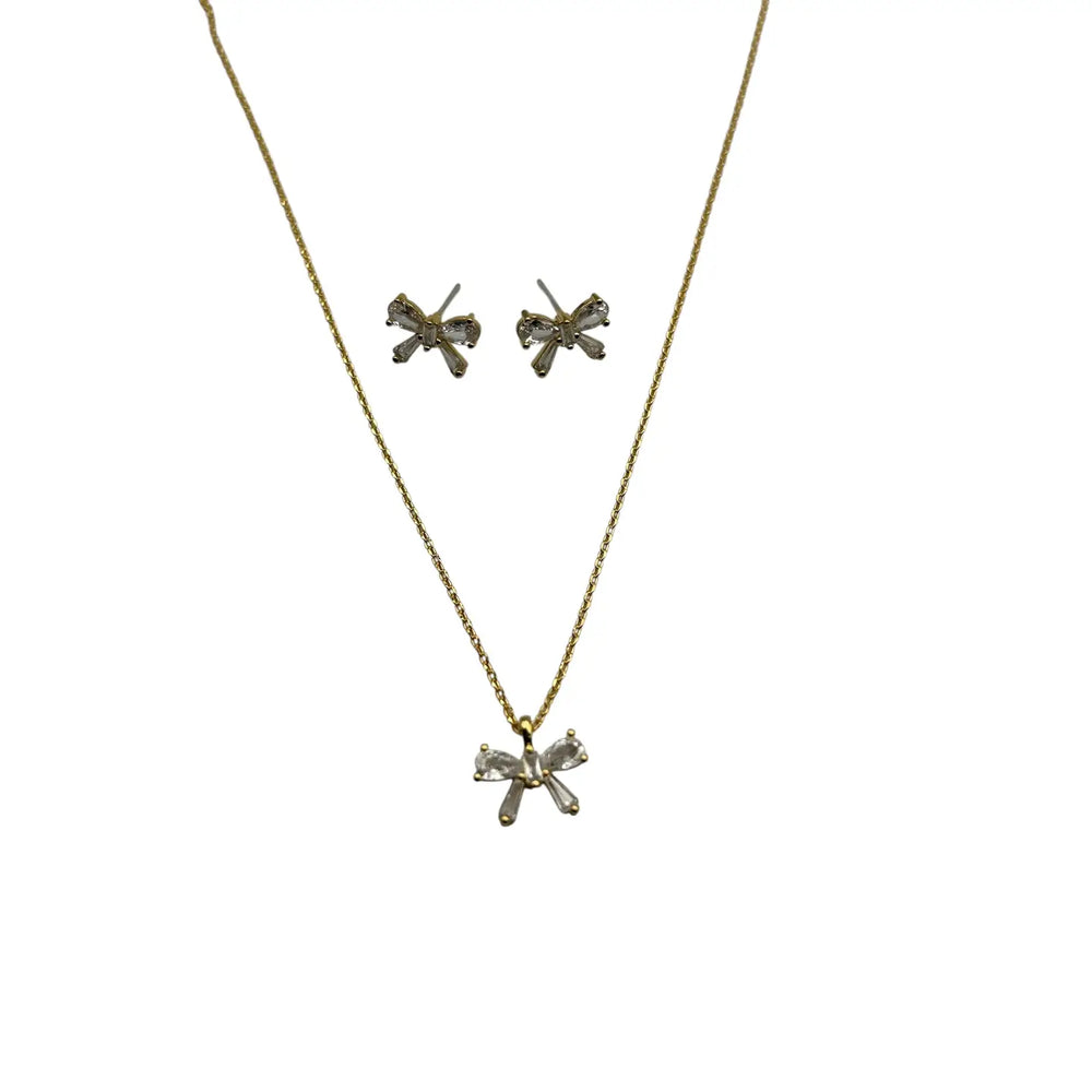 Sparkle Bow Earrings