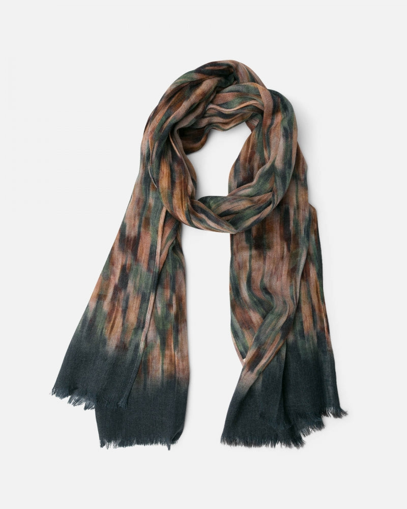 Soft Wool Scarf - Dark Brown