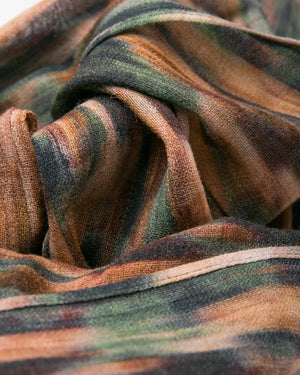 Soft Wool Scarf - Dark Brown