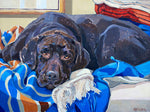 Amber On The Bed - Haslen