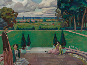 A Group at Newington House 1919 - Roger Fry