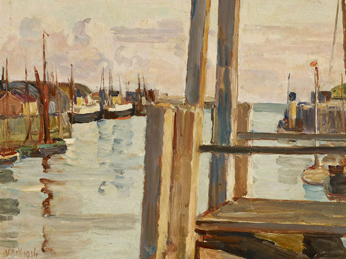 Newhaven Harbour - Vanessa Bell