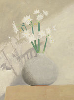 Narcissi in a Grey Pot Card