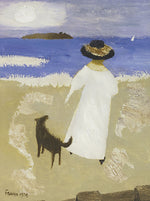 Lady On A Beach - Mary Fedden