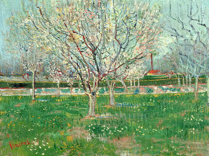 Orchard in Blossom - Vincent Van Gogh