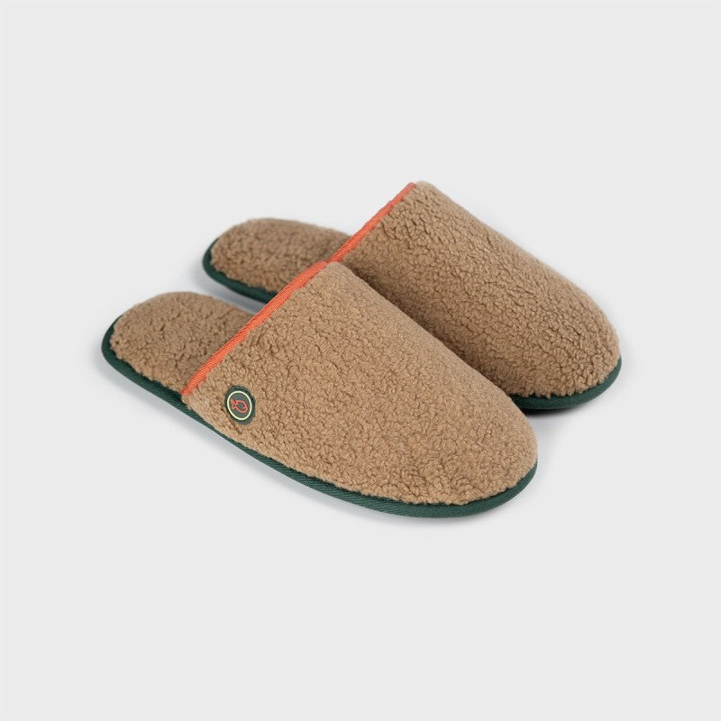 Sherpa Slippers - Camel