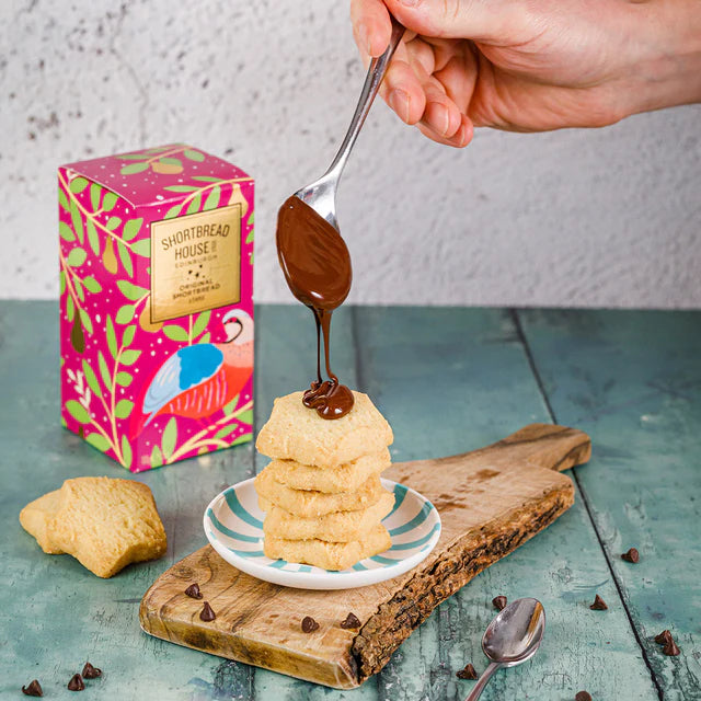 100g Christmas Shortbread Stars Box - Truly Handmade Biscuits