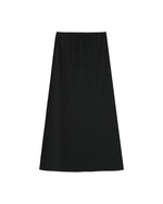 Rousse Linen and Cotton Skirt - Black