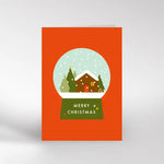 Snowglobe Christmas Card