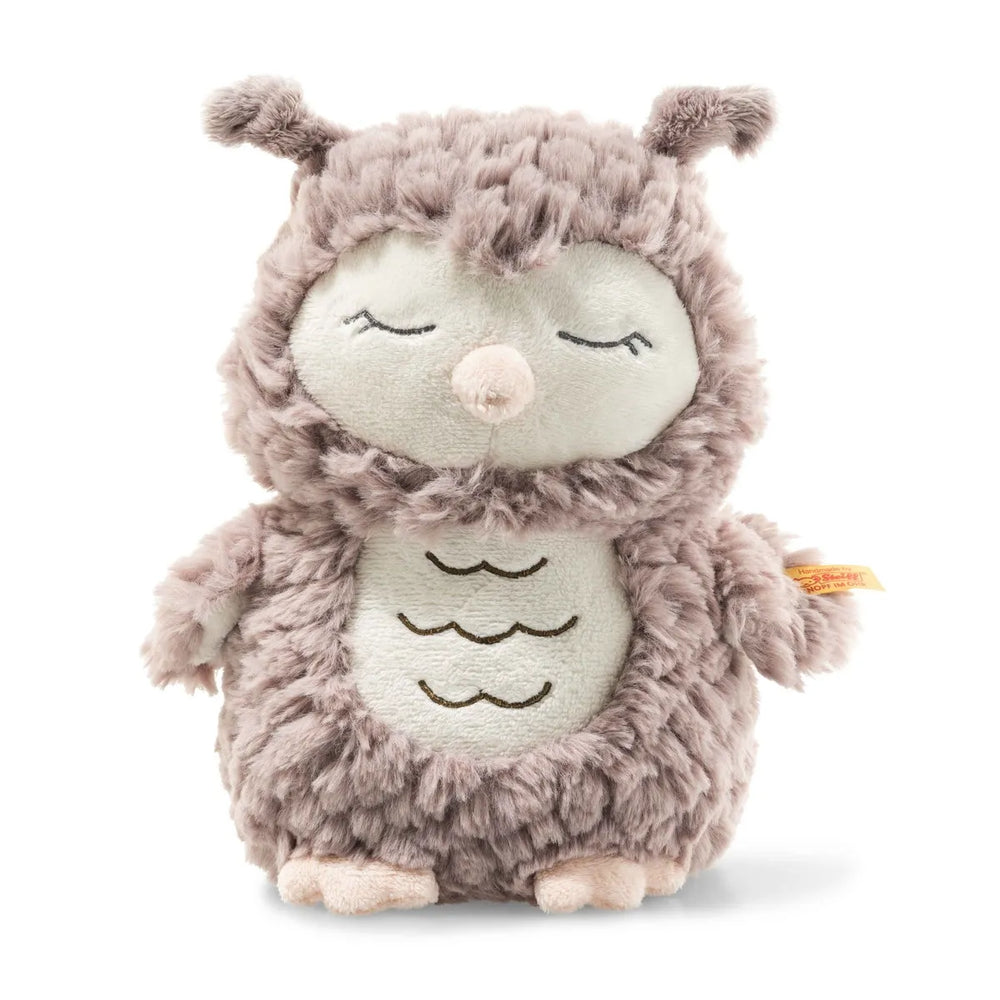 Ollie Owl 23 Soft and Cuddly - Rose Brown