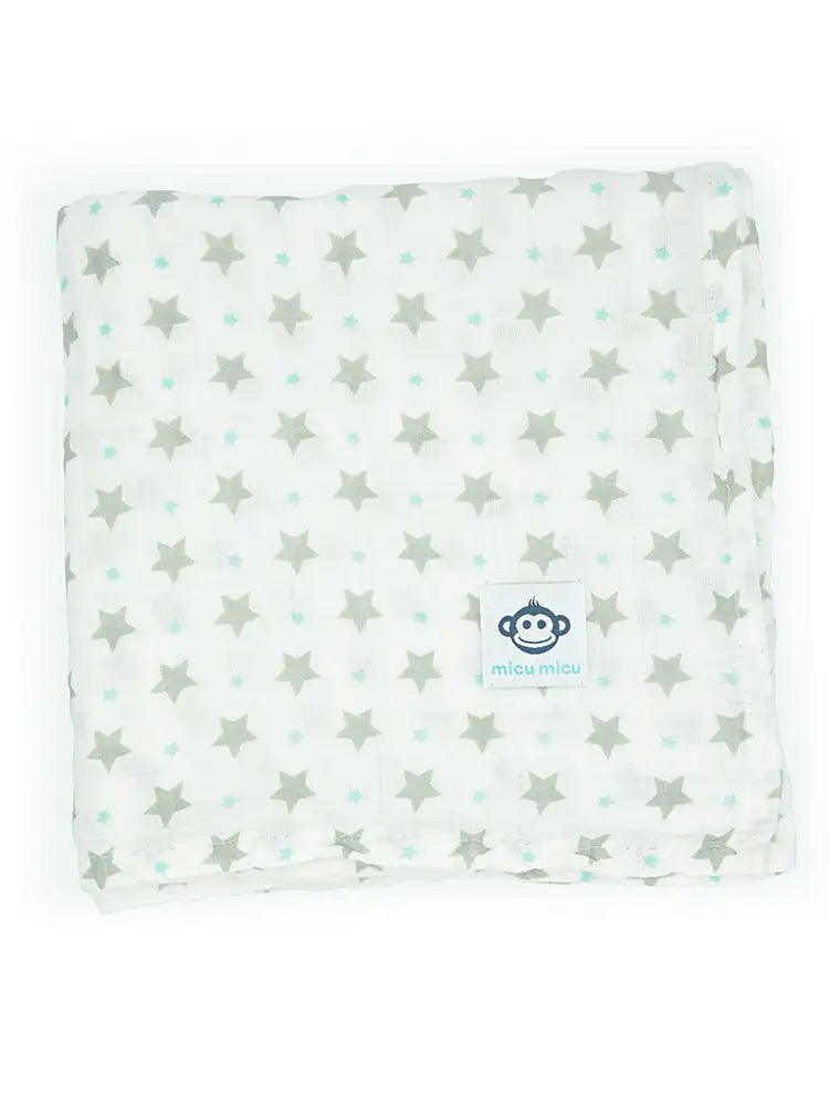 Stars Baby Swaddle- Organic Cotton