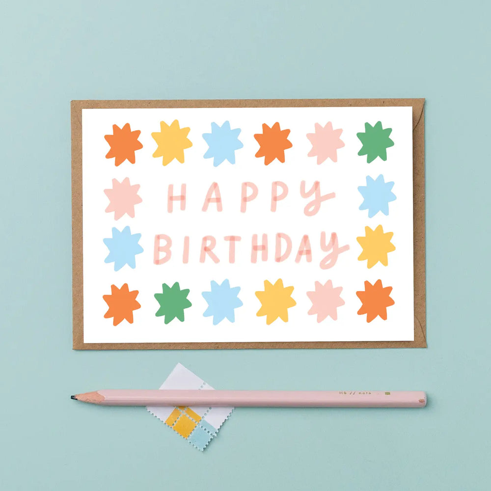 Birthday Stars Card