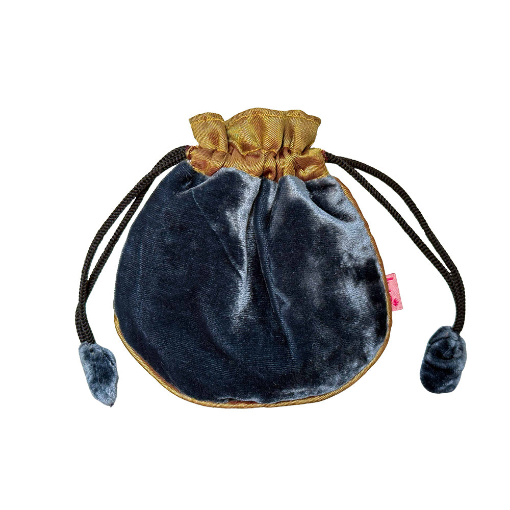 Velvet Draw-Pull Jewellery Pouch