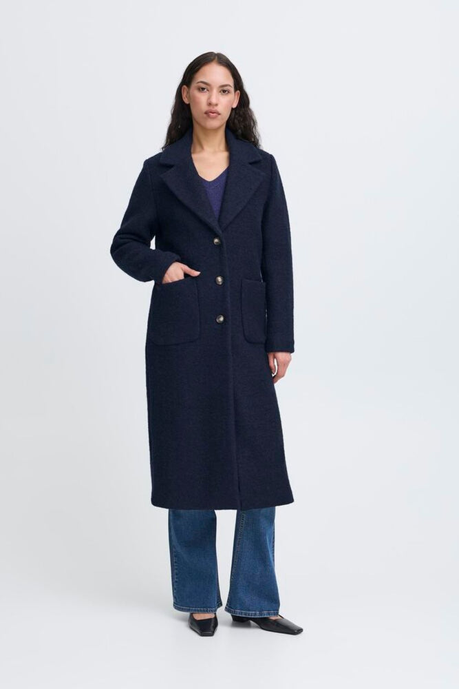 Stipa Coat - Navy