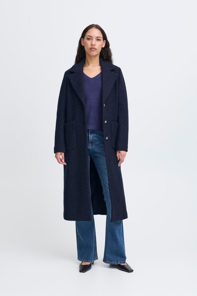 Stipa Coat - Navy