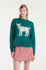 Jacquard Jumper - Dog
