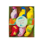 Fiesta Tropical Clip On Birds - 6 Pack